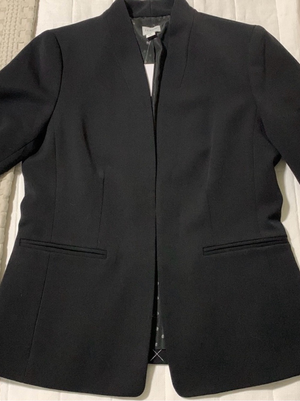 J. Crew Factory Broadway Blazer – Black – Size 6 – NWT - Picture 6 of 10